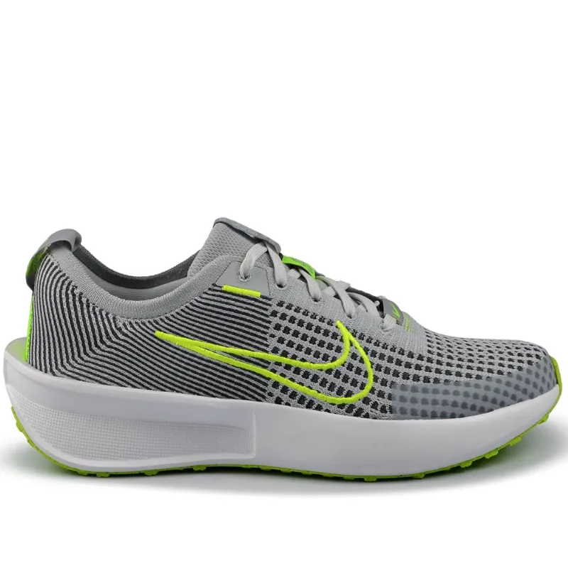 Tênis Esportivo Nike Masculino Interact Run FD2291-010 WOLF GREY/VOLT-WHT 39