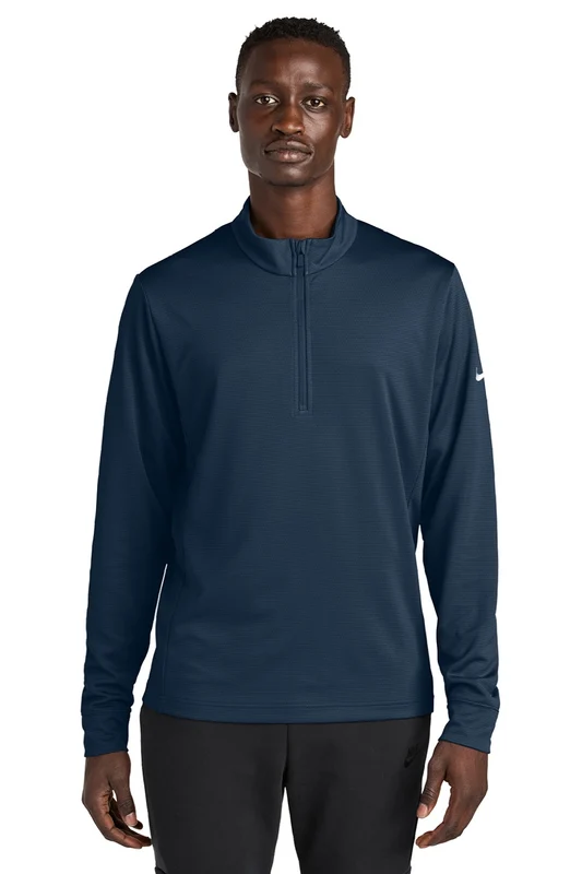 Nike Mens Essential 1/4 Zip Sweatshirt - Navy Blue Small