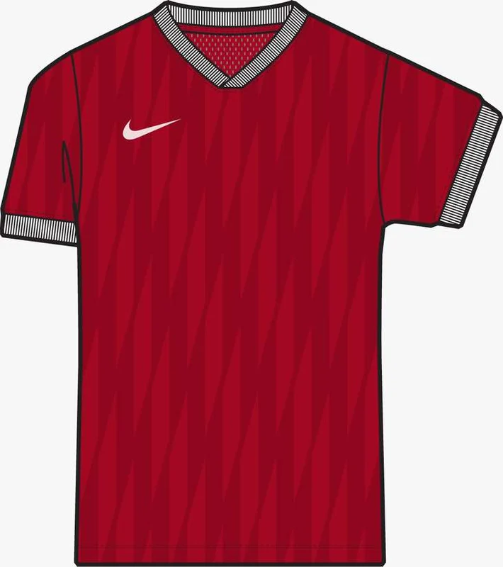 Nike Dri-Fit Challenge VI Short Sleeve Shirt University Red/White / YM