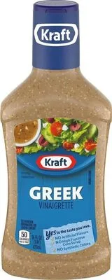 Greek vinaigrette dressing bottles