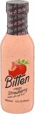 Creamy strawberry dressing