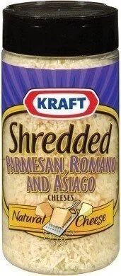 Shredded parmesan