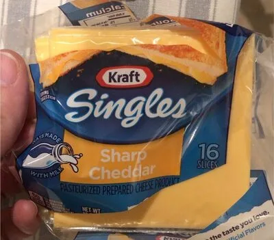 Singles pasteurized prepared cheese product