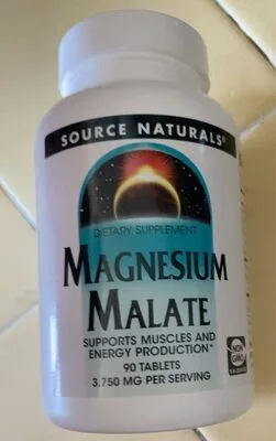 Magnesium Malate 1250 mg 180 Tab