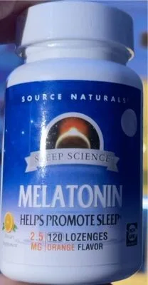Sleep Science® Melatonin 2.5 mg Orange Lozenge