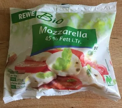Mozzarella 45% Fett i.Tr.