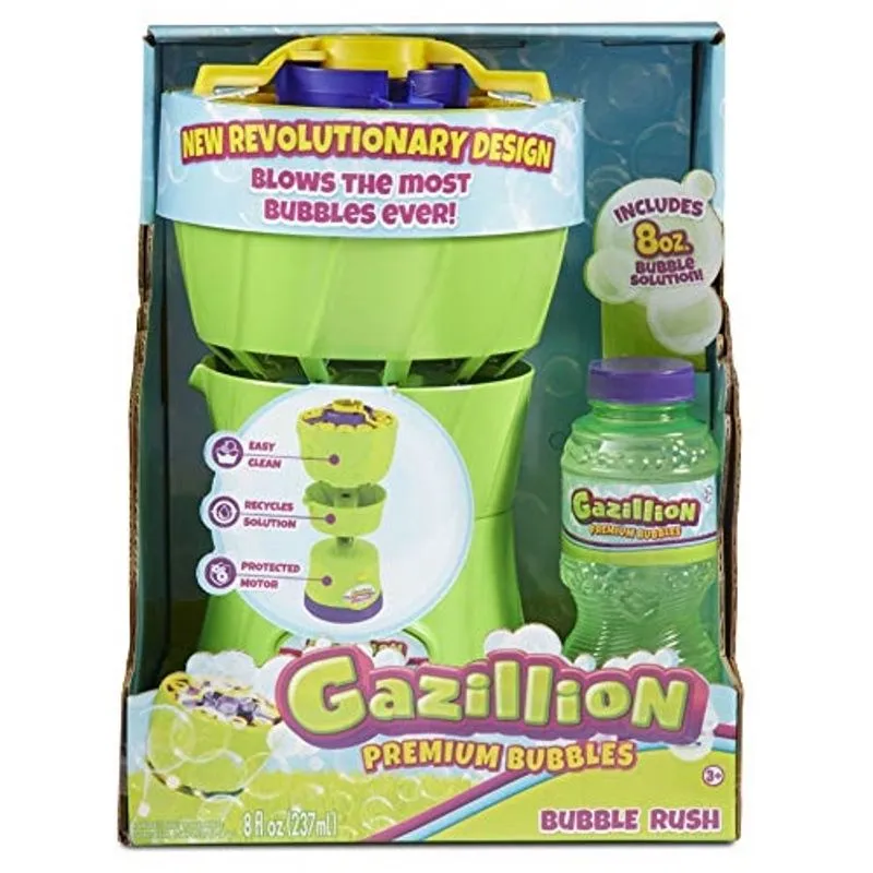 Bolha do Gazillion Bolha Soprador bolha bolha bolhas para crianças, roxo/verde