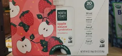 Apple sauce + probiotics
