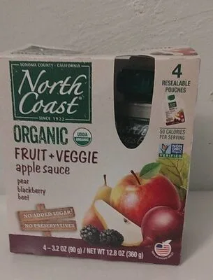 Organic North Coast applesauce