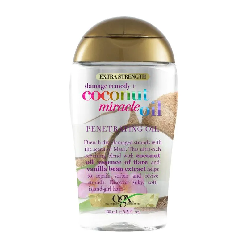 Tratamento De Óleo Capilar Ogx Extra Strength Damage Remedy