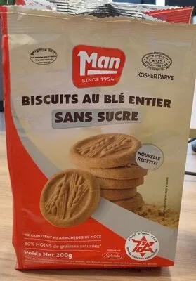 Biscuits au blé entier sans sucre