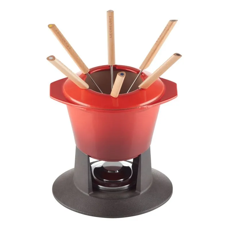 Aparelho de Fondue Gourmand 1,6 Litro Vermelho Le Creuset