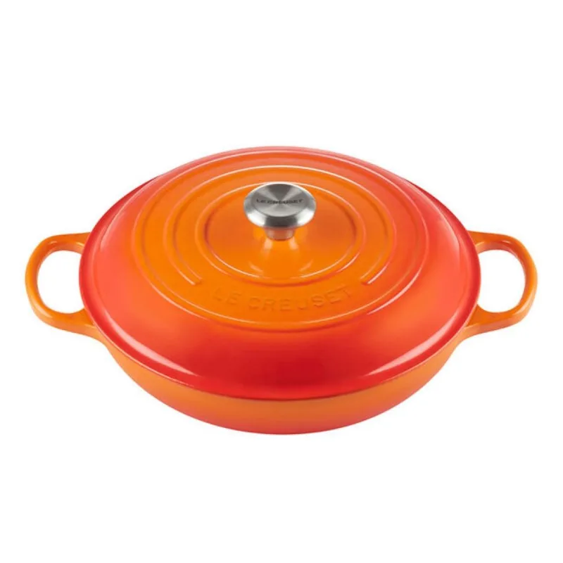 CAÇAROLA LE CREUSET BUFFET SIGNATURE 26CM Laranja