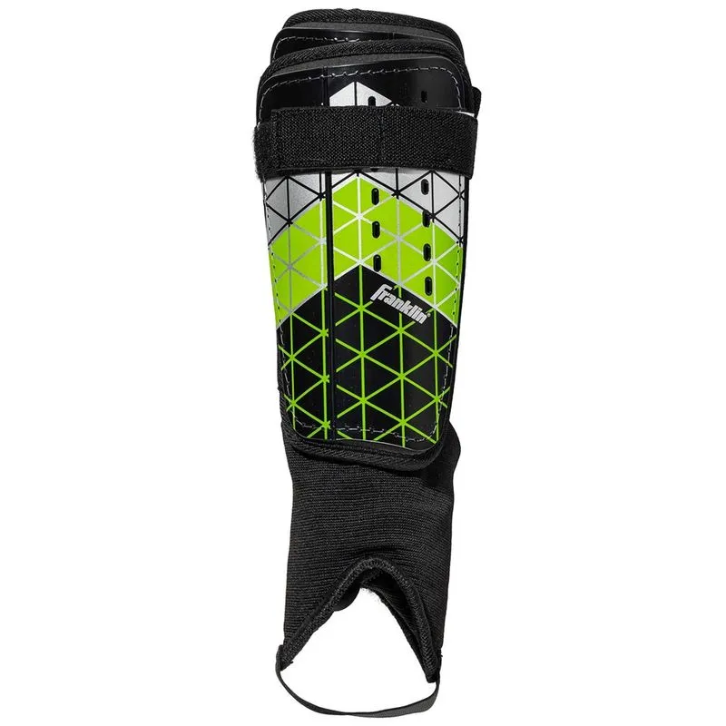 Franklin Sports Field Master Soccer Shin Guard - Preto / Opt