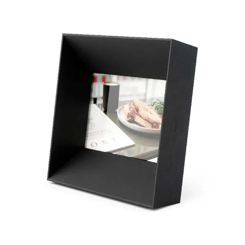 Porta Retrato Lookout 10x15 Preto Umbra