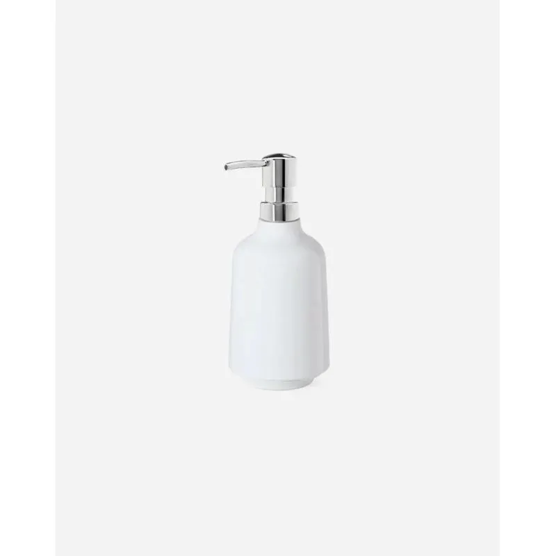Dispenser Sabonete Líquido em Melamina 384 ml Step Branco Umbra