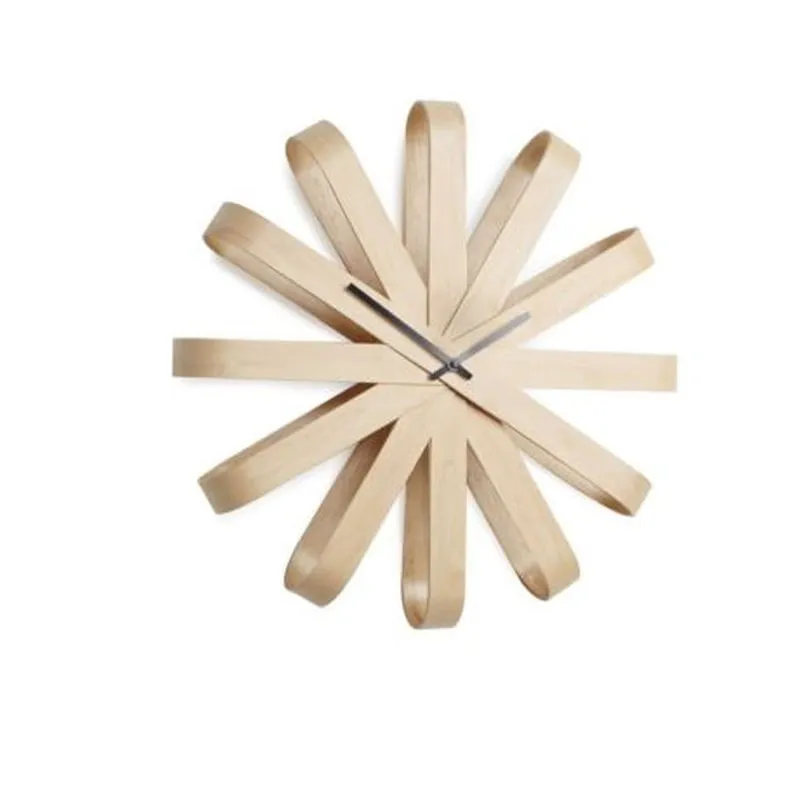 Relógio de Parede Ribbonwood Madeira 51 cm Umbra Relógio de Parede Ribbonwood Madeira 30,5 cm Umbra