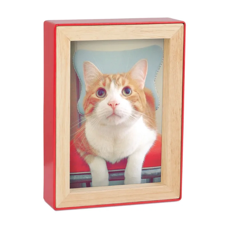 Porta Retrato Fotoblock 13X18 cm Vermelho Umbra
