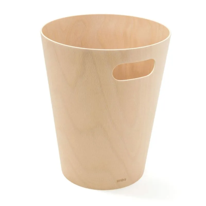 Lixeira Woodrow Natural Umbra