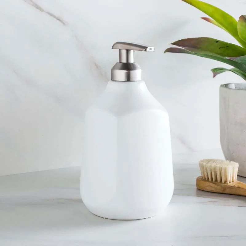 Porta Sabonete Liquido Corsa Branco Umbra