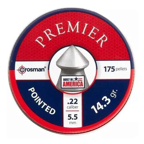 Chumbinho Premier Pointed Hunting Cal 5,5mm 175 Un - Crosman