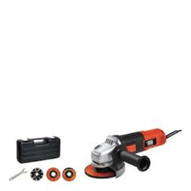Esmerilhadeira Angular 4,5" com Empunhadura Auxiliar e Maleta Black & Decker 820W 127V