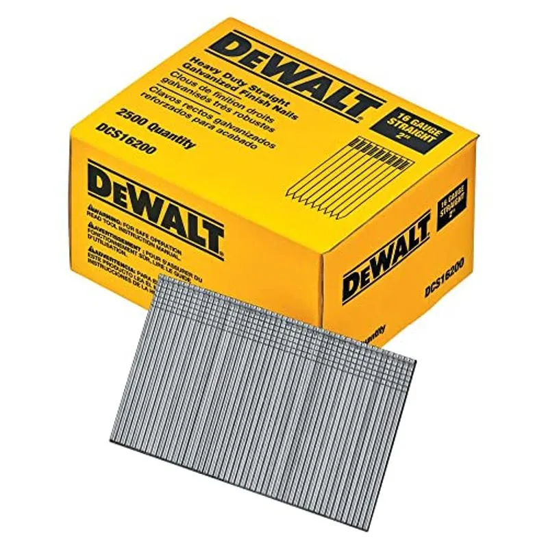 Dewalt Dcs16200 2-inch Por 16 Bitola De Acabamento (2.500 Por Caixa)