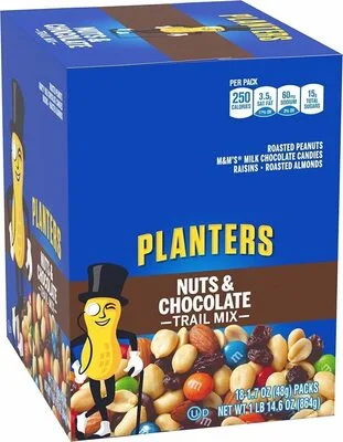 Chocolate trail mix nuts