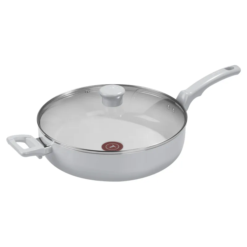 Frigideira Funda 30cm Tefal Refresh Ceramic Cinza