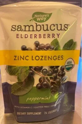 Sambucus Elderberry Zinc Lozenges
