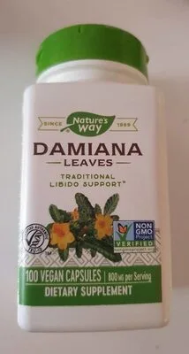 Damiana Leaves (item# 12200 and 10413)