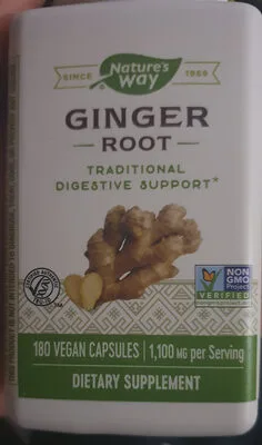Ginger Root (item# 13100, 13108, 11926, 30659, and 10423)
