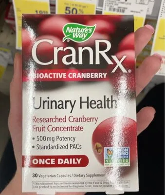 CranRx Bioative Cranberry (item# 10674 and 15289)