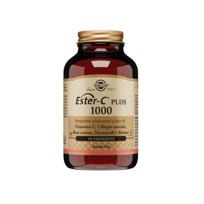 Solgar Ester-C Plus 1000 90 Tavolette Vitamina C Potenziata