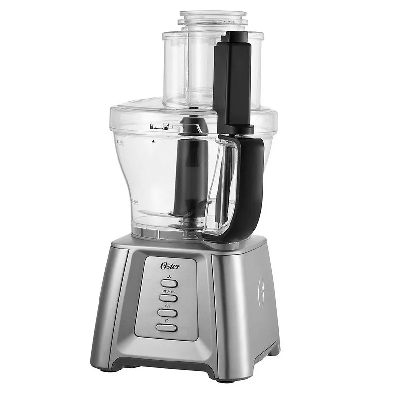 Multi Processador de Alimentos Oster Gourmet 550W 2Velocidades Prata 220V