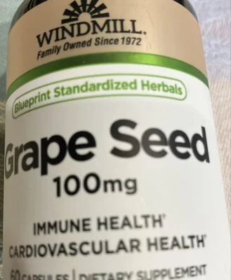 Grape seed capsules