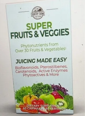 Super fruit and veggies