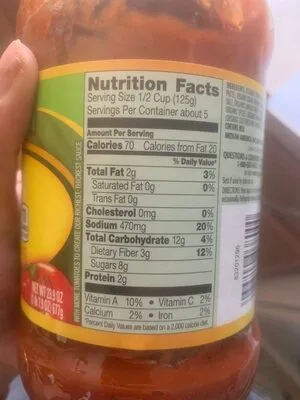 Organic traditional sauce