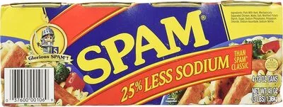 Spam Less sodium