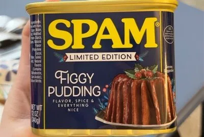 Spam figgy pudding
