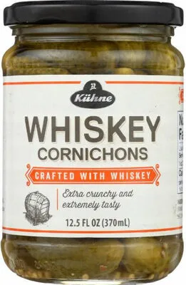 Kuhne whiskey cornichons
