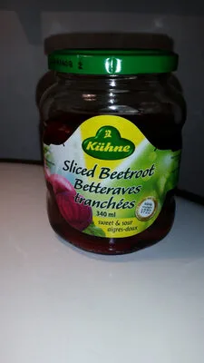 Sweet & sour fine vegetables sliced beets