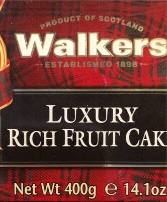 Luxury rich fruit cake