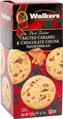 Salted Caramel & Chocolate Chunk Shortbread