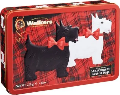 Walker scotty dog ??square cans