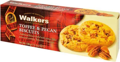 Toffee & pecan biscuits