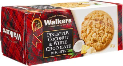 PINEAPPLE COCO WHITE BISC 150G - WALKERS - 150g