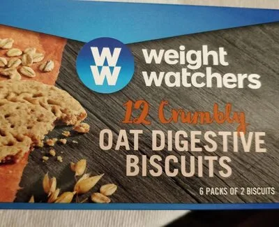 12 crumbly oat digestivo biscuits
