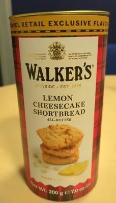 Walker's lemon cheesecake shortbread all butter