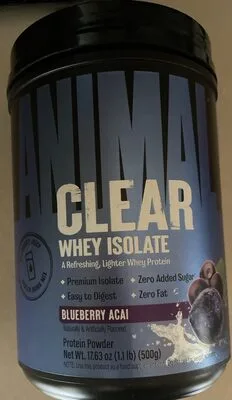 Clear whey Isolate Blueberry Açaí